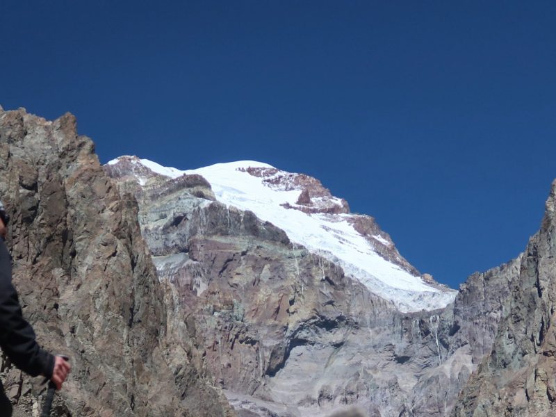 Aconcagua (6962m), via the Vacas Valley and across to Plaza de Mules