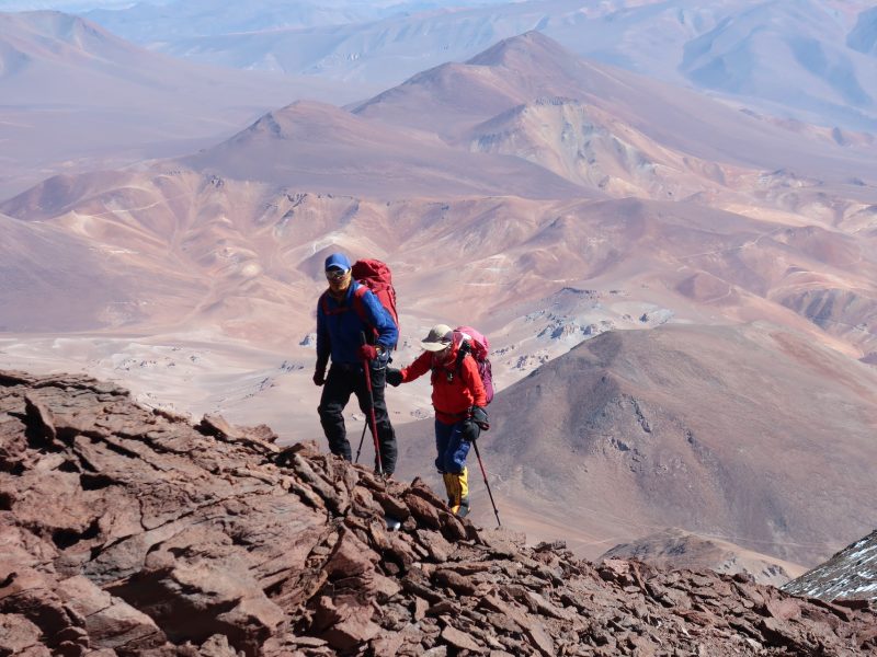 Climbing Ojos del Salado (6893m) and Volcano Copiapó (6052m)